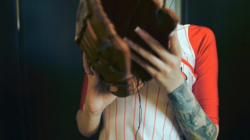 MyKinkyDope ASMR - 2017-05-17 - 4k ASMR Baseball suit. Leather glove creak & Ball tapping. Hand Movement - MyKinkyDope